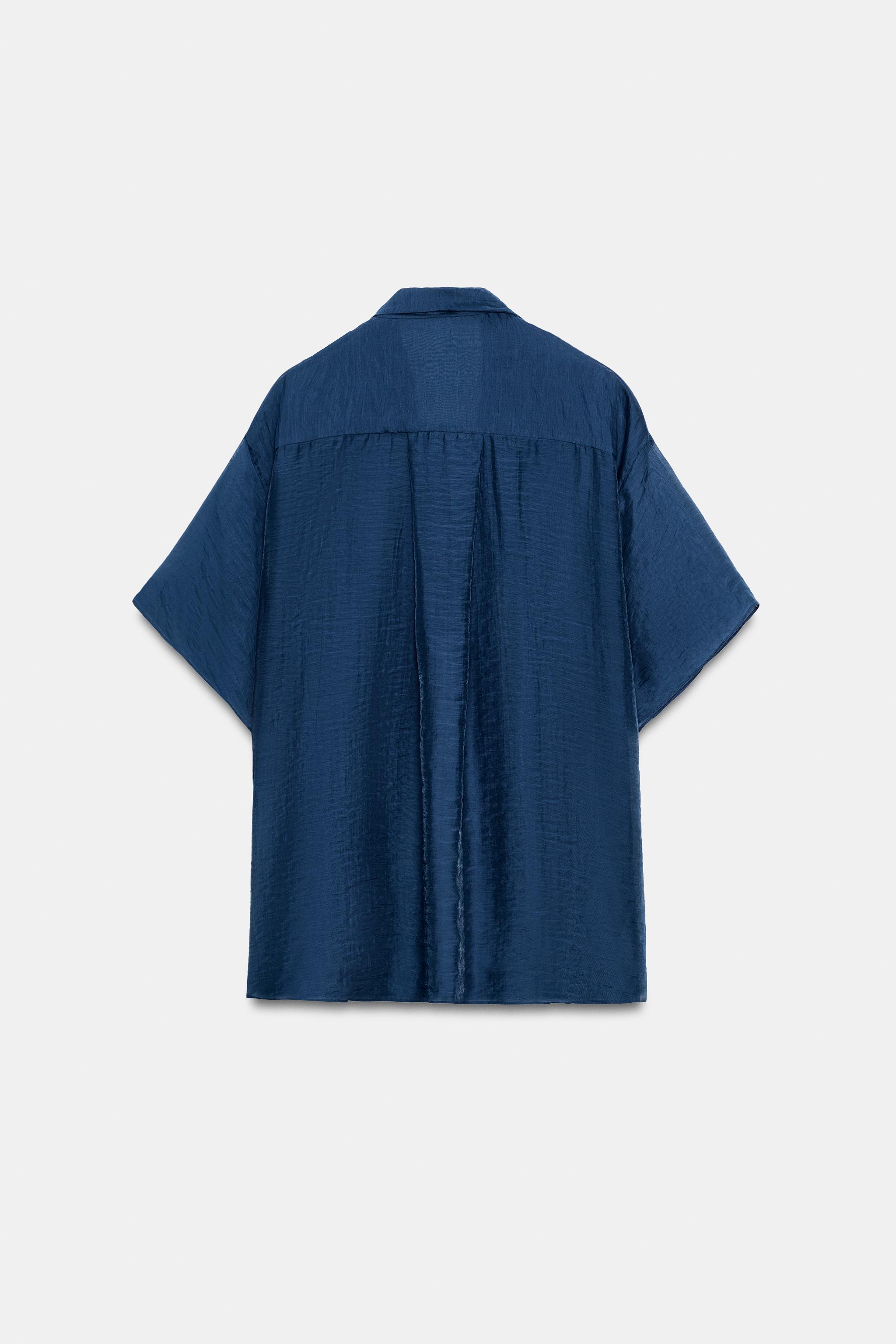 ZW COLLECTION SCARF SHIRT